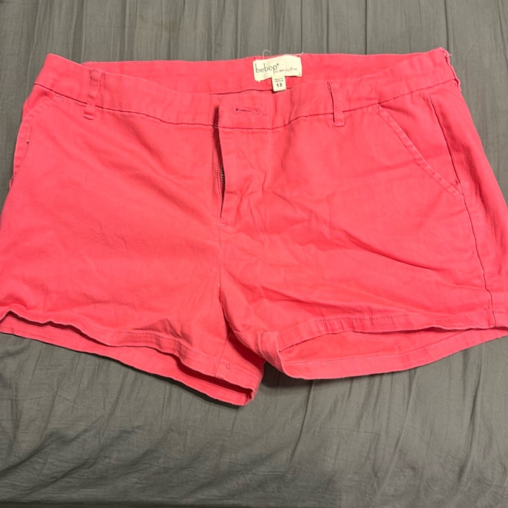 Bebop hot pink shorts